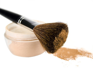 Image showing powder and brush