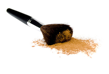 Image showing brush and powder