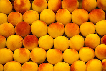 Image showing Fresh Ripe Peaches 