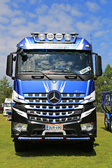 Image showing Mercedes-Benz Arocs Logging Truck Front View