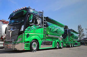 Image showing Finnish Super Truck Highway Hero