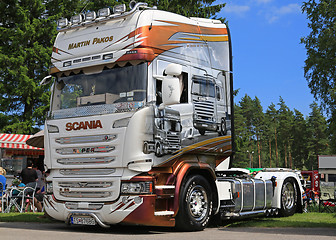 Image showing Scania Streamline R25 Anniversary Truck of Martin Pakos 