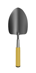 Image showing Garden trowel on white 