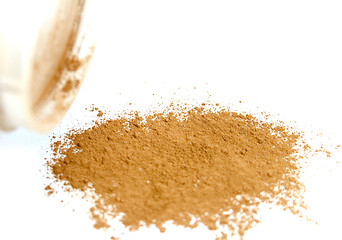 Image showing powder from jar