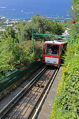 Image showing Funicular Capri