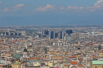 Image showing Aerial Naples