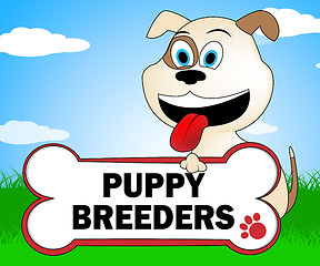 Image showing Puppy Breeders Shows Husbandry Canines And Pedigree