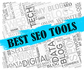 Image showing Best Seo Tools Indicates Search Engine And Applications