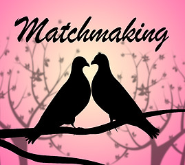 Image showing Matchmaking Doves Shows Set Up And Find