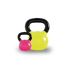 Image showing Kettlebells