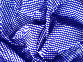 Image showing Gingham textile