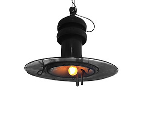 Image showing Retro Lamp
