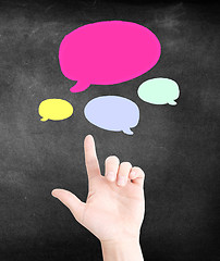 Image showing Speech bubbles