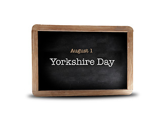 Image showing Yorkshire Day 