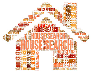 Image showing House Search Indicates Housing Residence And Inquiry