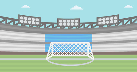 Image showing Background of football stadium.