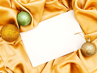 Image showing Blank Christmas Invitation