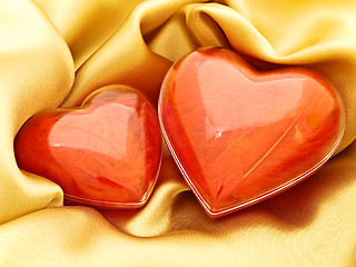 Image showing Red Hearts