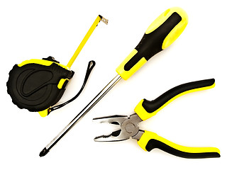 Image showing Pliers, Screwdriver And Meter