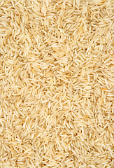 Image showing Basmati rice background