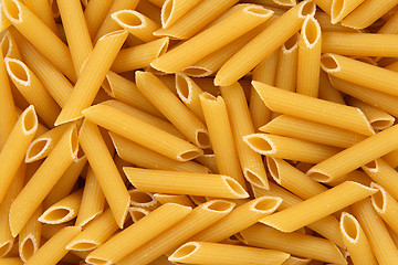 Image showing Penne rigate pasta background
