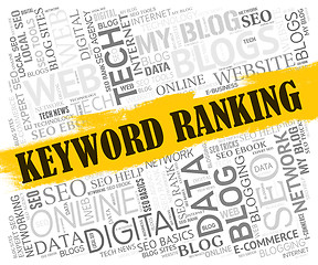 Image showing Keyword Ranking Means Search Engine And Dialogue