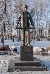 Image showing Monument to Moskalev A.S. Zavodoukovsk. Russia