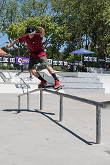 Image showing Thiago Borges during the DC Skate Challenge