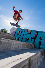 Image showing Thiago Borges during the DC Skate Challenge