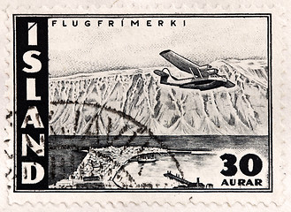 Image showing Flying Boat Stamp