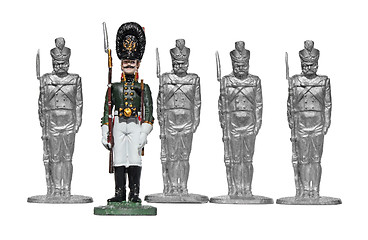 Image showing Russian Toy Soldiers