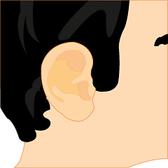 Image showing Ear of the person