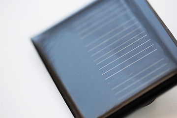 Image showing close up of solar battery or cell