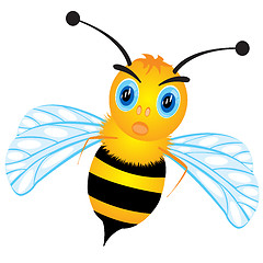 Image showing Drawing of the bee