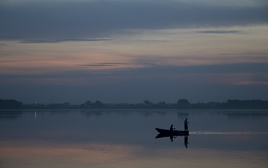 Image showing blue night