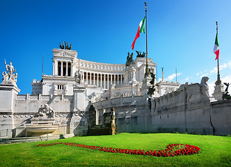 Image showing Vittoriano in Piazza Venezia