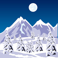 Image showing Winter landscape