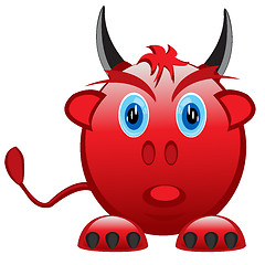 Image showing Devil smaile