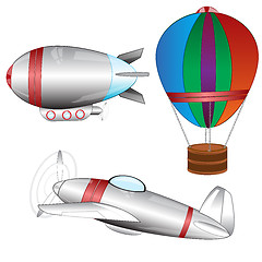 Image showing Flying machines