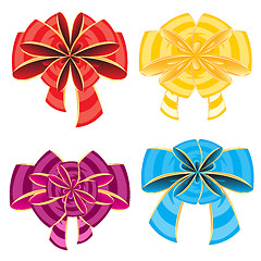 Image showing Colour bows