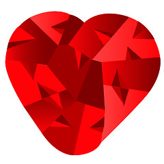 Image showing Red heart