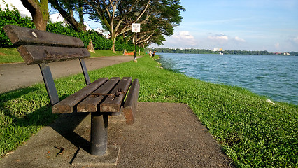 Image showing Kranji reservoir in Singapore