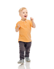 Image showing happy little boy in casual clothes