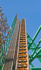 Image showing Rollercoaster Track