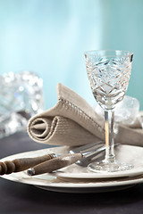 Image showing elegant table setting