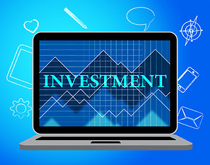 Image showing Investment Online Indicates Shares Stock And Technology