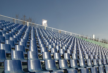 Image showing empty seats