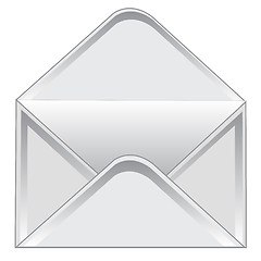 Image showing Empty postal envelope