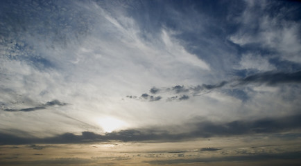 Image showing evening sky