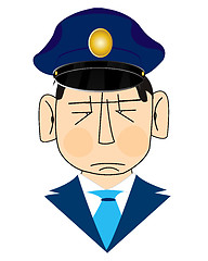 Image showing Icon men police